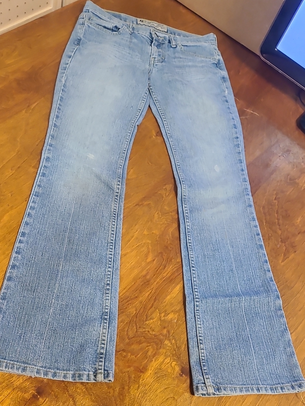 American Eagle Outfitters Light Blue Flare Jeans